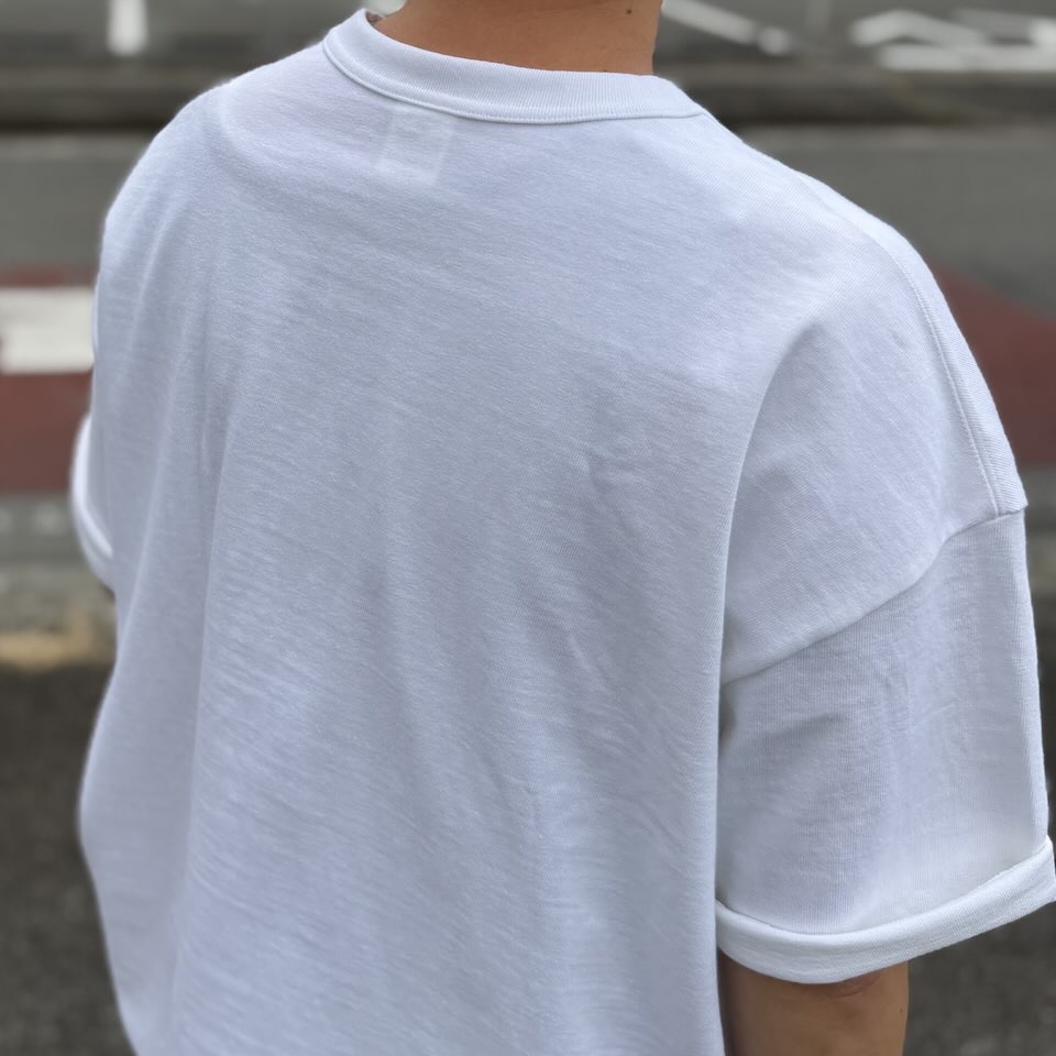 【Unisex】armi | アーミィ 『残布』Zan;p T Oversize - WHITE - 画像 (6)