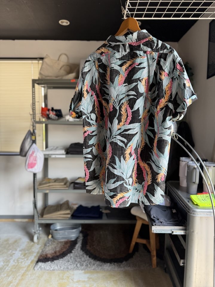 【Men's】melple | メイプル Kaimana S/S Shirts - BLACK - 画像 (17)
