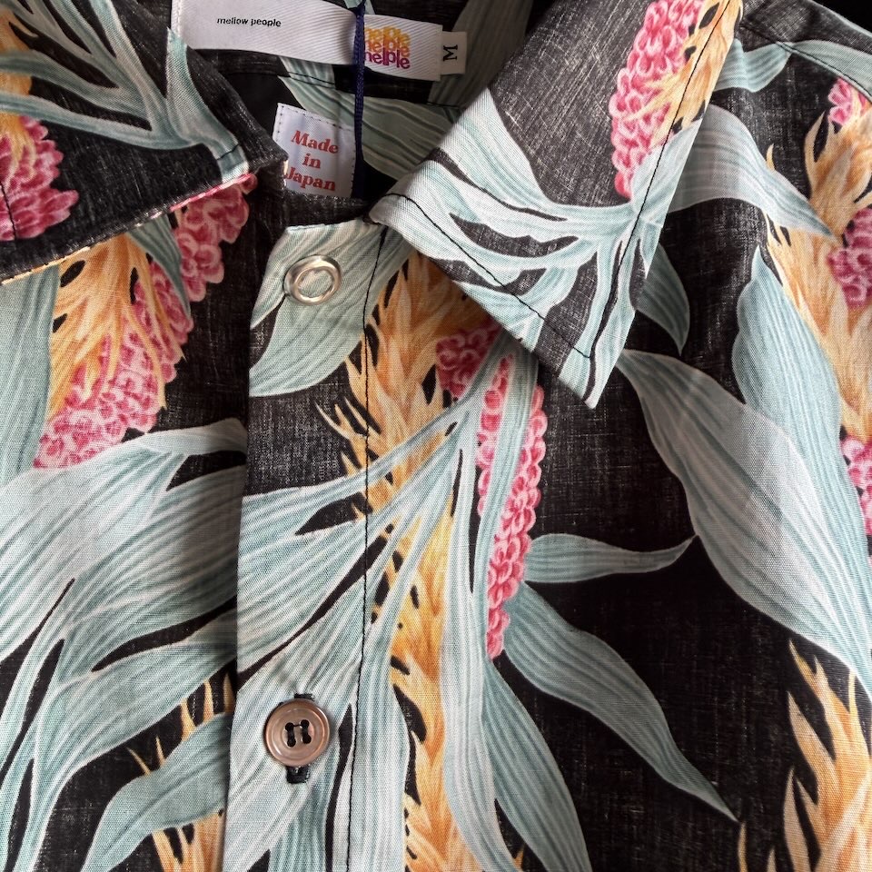 【Men's】melple | メイプル Kaimana S/S Shirts - BLACK - 画像 (11)