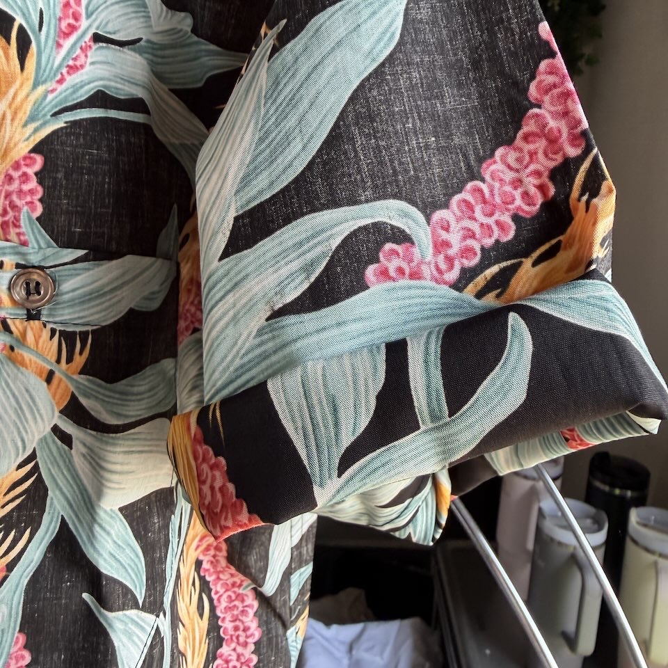 【Men's】melple | メイプル Kaimana S/S Shirts - BLACK - 画像 (13)