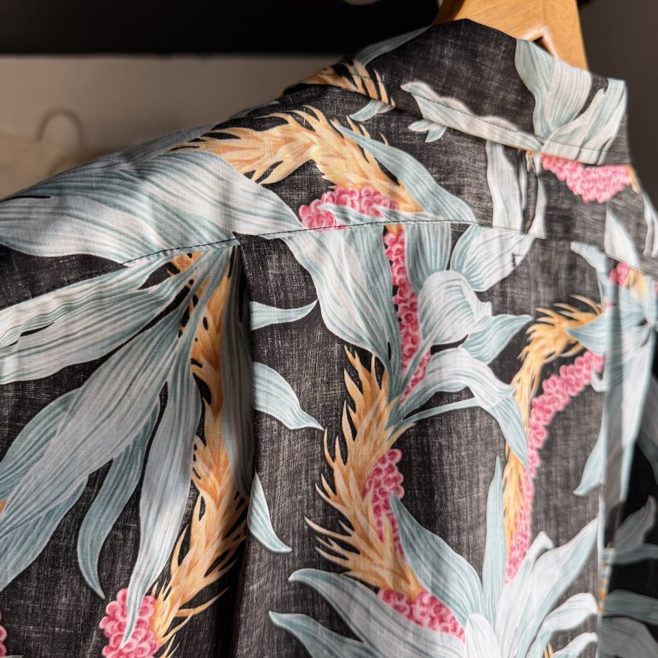 【Men's】melple | メイプル Kaimana S/S Shirts - BLACK - 画像 (15)