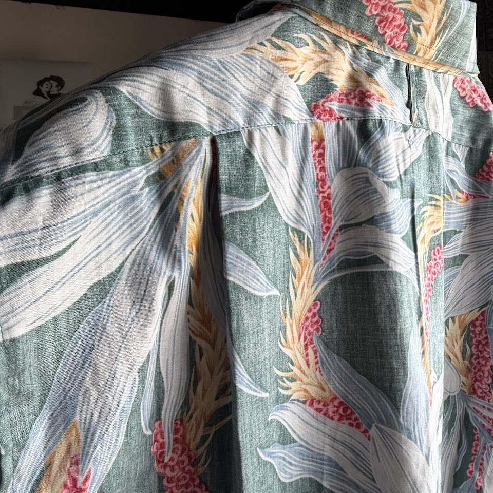 【Men's】melple | メイプル Kaimana S/S Shirts - GREEN - 画像 (14)