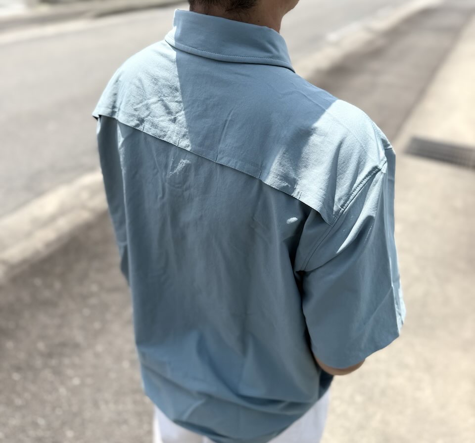 【Men's】patagonia | パタゴニア Men's S/S Self Guided Sun Shirt - BLUE SAGE - 画像 (6)