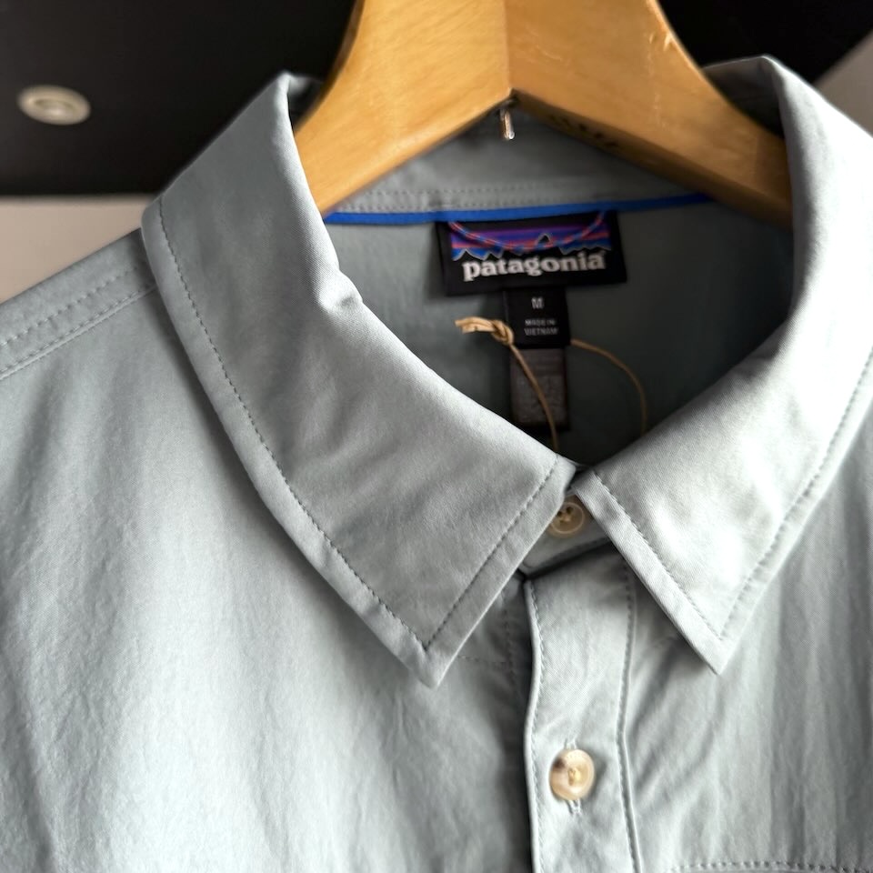 【Men's】patagonia | パタゴニア Men's S/S Self Guided Sun Shirt - BLUE SAGE - 画像 (9)
