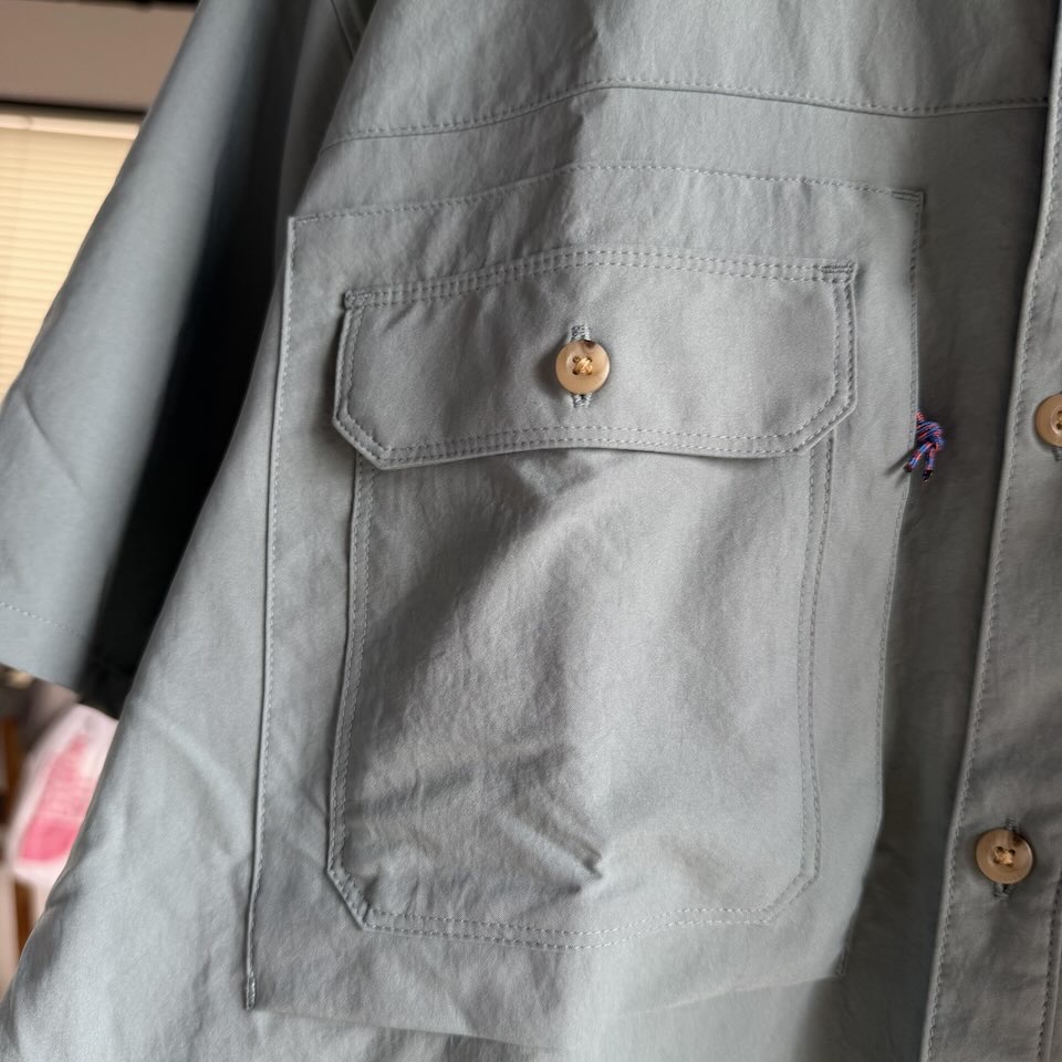 【Men's】patagonia | パタゴニア Men's S/S Self Guided Sun Shirt - BLUE SAGE - 画像 (10)