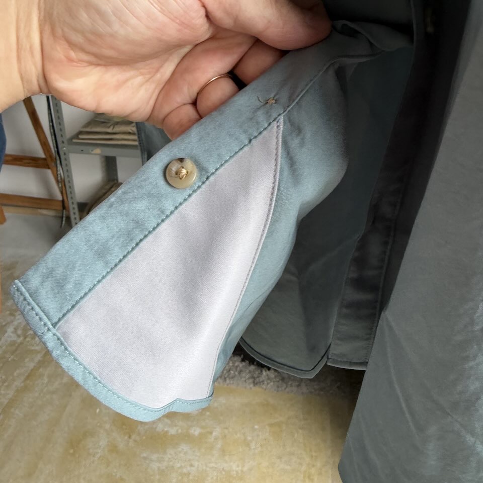 【Men's】patagonia | パタゴニア Men's S/S Self Guided Sun Shirt - BLUE SAGE - 画像 (13)