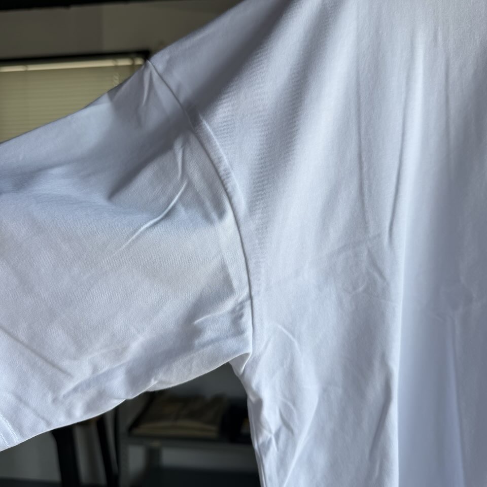 【Men's】Less by SHELTECH | シェルテック Wide Tee - WHITE - 画像 (9)