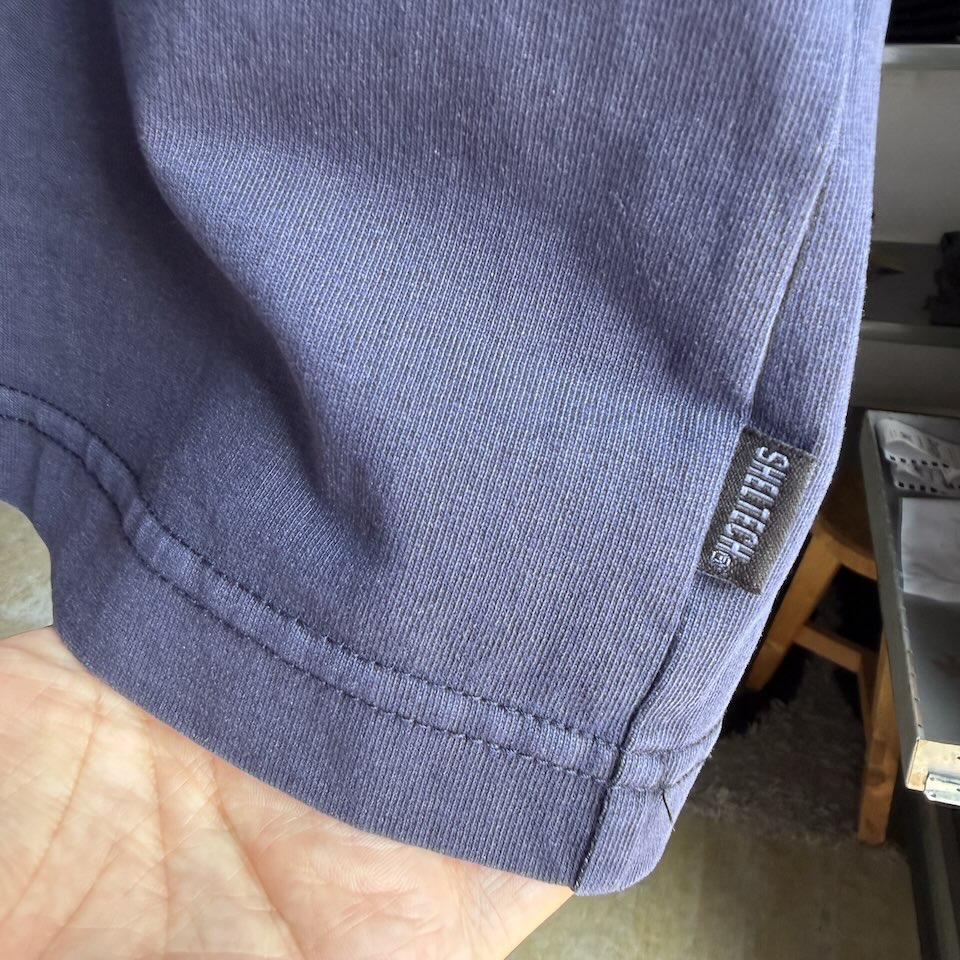 【Men's】Less by SHELTECH | シェルテック Wide Tee - PIGMENT NAVY - 画像 (6)