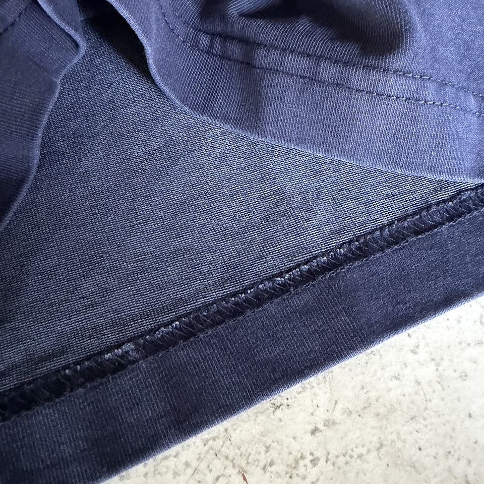 【Men's】Less by SHELTECH | シェルテック Wide Tee - PIGMENT NAVY - 画像 (7)