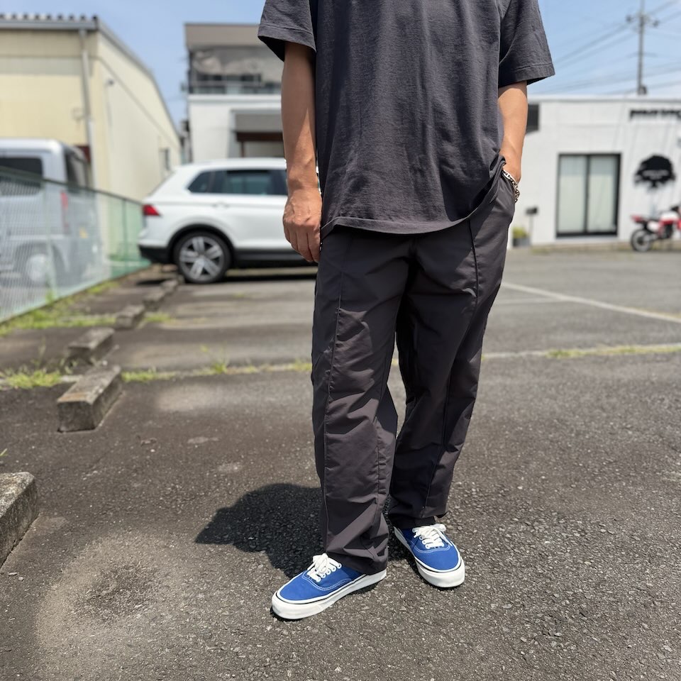 【Men's】BURLAP OUTFITTER | バーラップアウトフィッター Pleated Work Pant - RAVEN - 画像 (7)