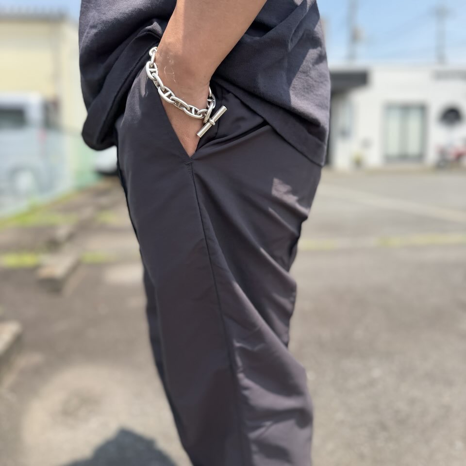 【Men's】BURLAP OUTFITTER | バーラップアウトフィッター Pleated Work Pant - RAVEN - 画像 (4)