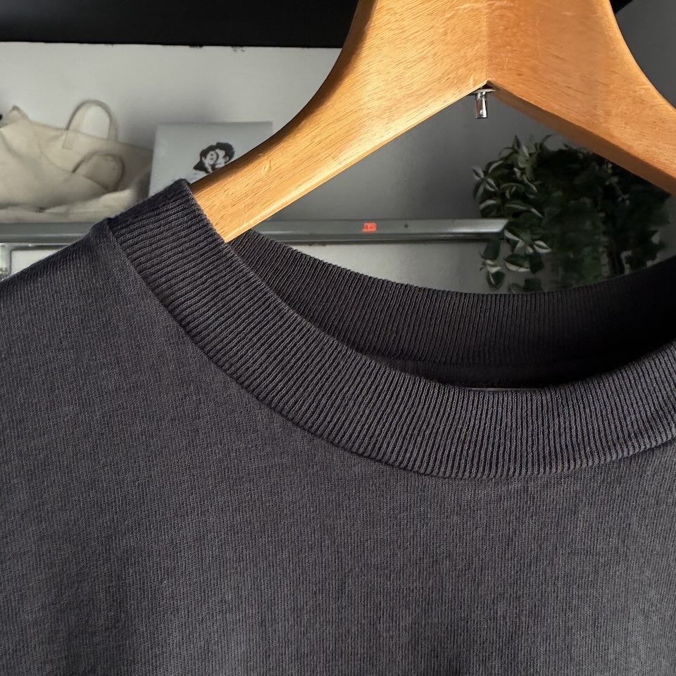 【Men's】WALLA WALLA SPORT | ワラワラスポーツ SUB POP Printable Tube Tee "NO COMMENT. " - USED BLACK - 画像 (8)