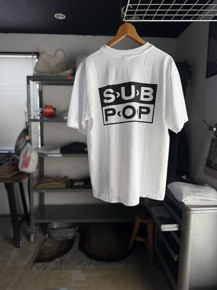 【Men's】WALLA WALLA SPORT | ワラワラスポーツ SUB POP Printable Tube Tee "LOSER " - WHITE - 画像 (13)