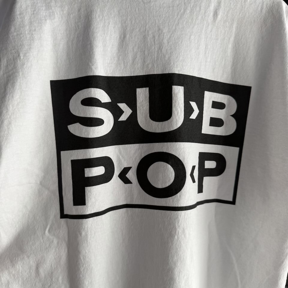 【Men's】WALLA WALLA SPORT | ワラワラスポーツ SUB POP Printable Tube Tee "LOSER " - WHITE - 画像 (12)