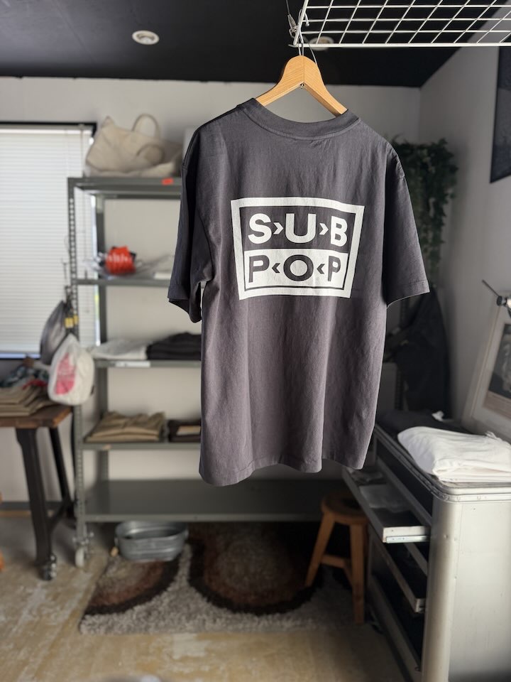 【Men's】WALLA WALLA SPORT | ワラワラスポーツ SUB POP Printable Tube Tee "LOSER " - USED BLACK - 画像 (13)