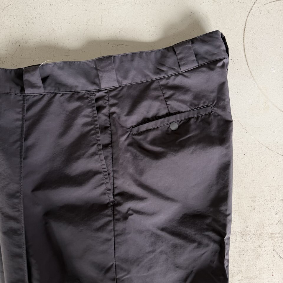 【Men's】BURLAP OUTFITTER | バーラップアウトフィッター Pleated Work Pant - RAVEN - 画像 (10)
