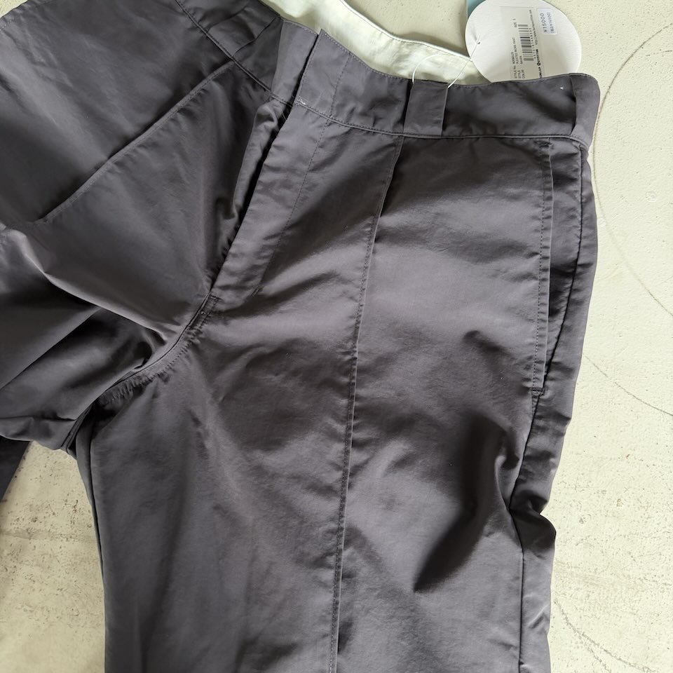【Men's】BURLAP OUTFITTER | バーラップアウトフィッター Pleated Work Pant - RAVEN - 画像 (13)