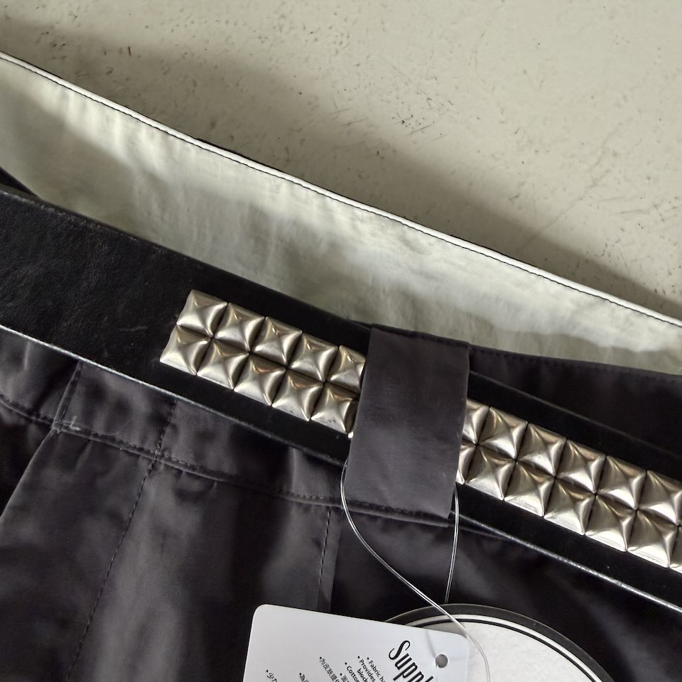 【Men's】BURLAP OUTFITTER | バーラップアウトフィッター Pleated Work Pant - RAVEN - 画像 (11)