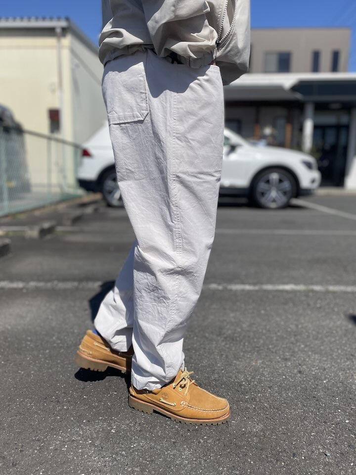 【Men's】BIG MIKE | ビッグマイク Chambray Easy Pants - NATURAL - 画像 (6)