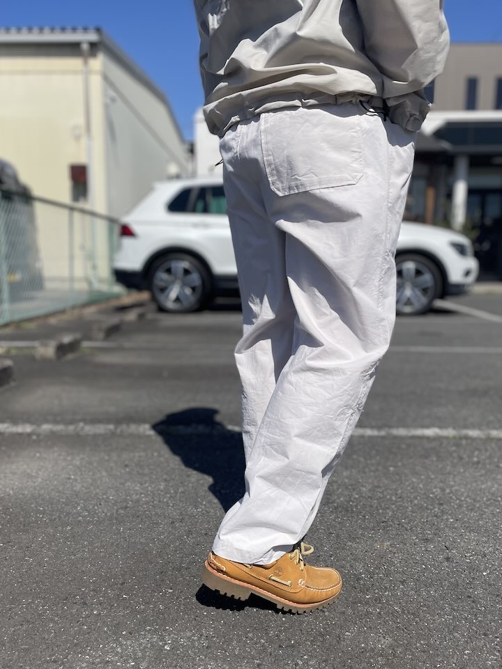 【Men's】BIG MIKE | ビッグマイク Chambray Easy Pants - NATURAL - 画像 (8)