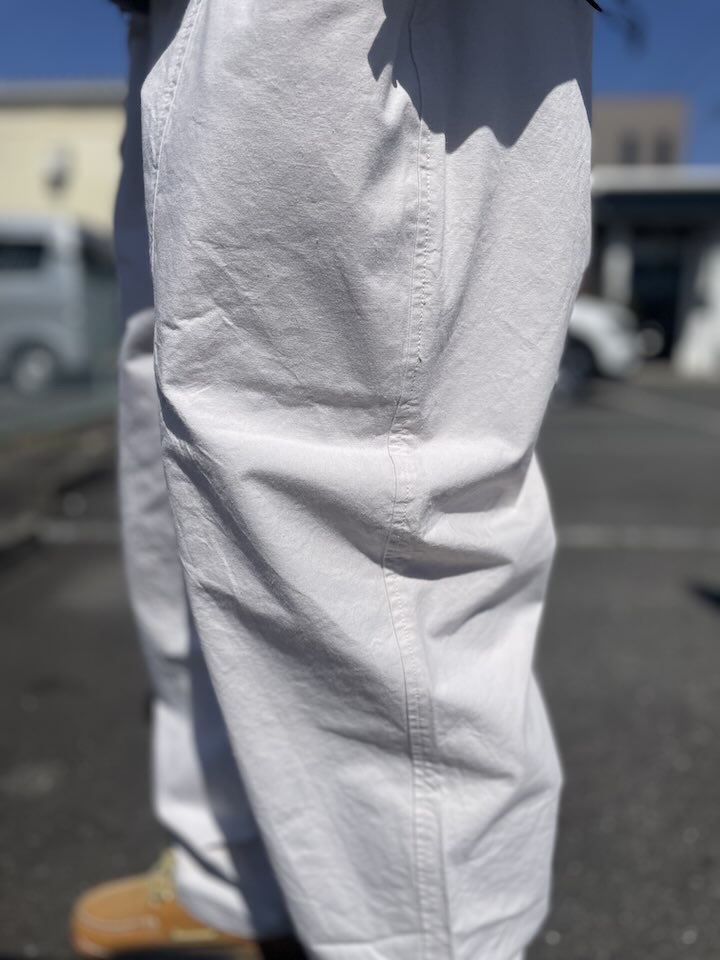 【Men's】BIG MIKE | ビッグマイク Chambray Easy Pants - NATURAL - 画像 (5)