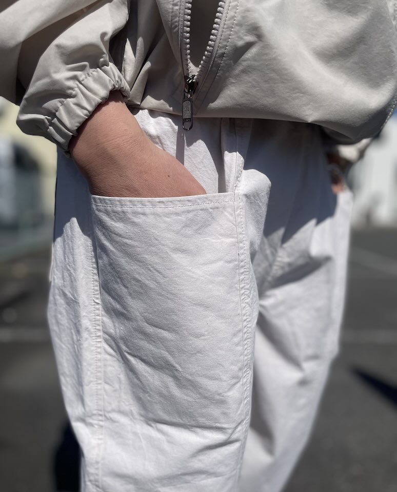 【Men's】BIG MIKE | ビッグマイク Chambray Easy Pants - NATURAL - 画像 (7)