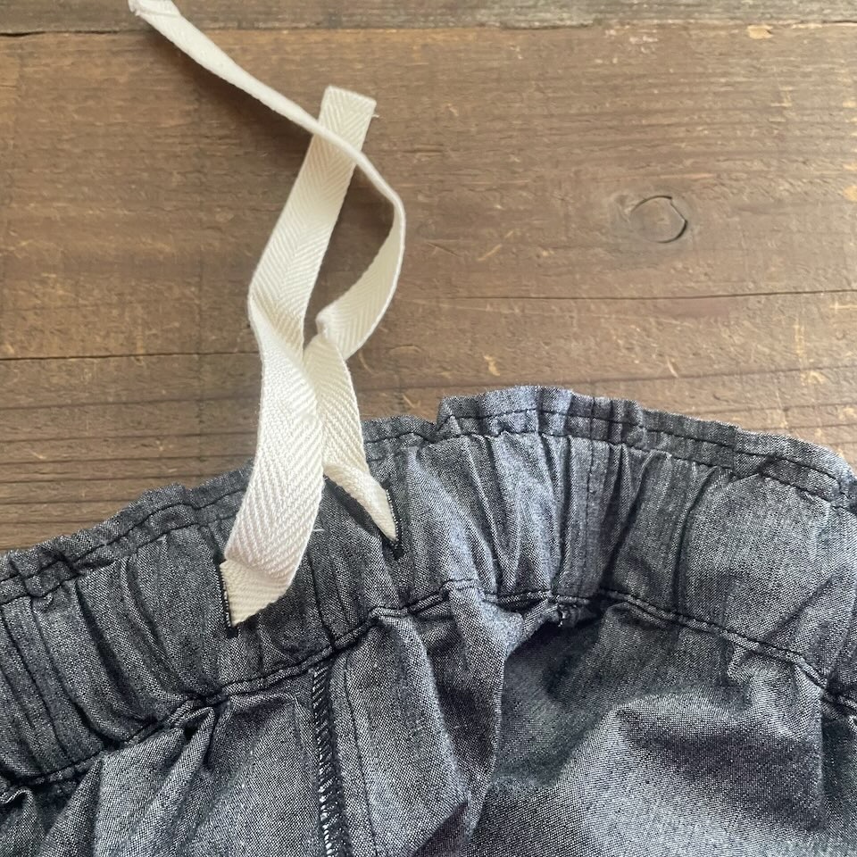 【Men's】BIG MIKE | ビッグマイク Chambray Easy Pants - BLACK - 画像 (10)