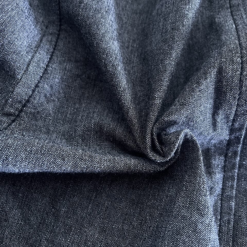 【Men's】BIG MIKE | ビッグマイク Chambray Easy Pants - BLACK - 画像 (13)