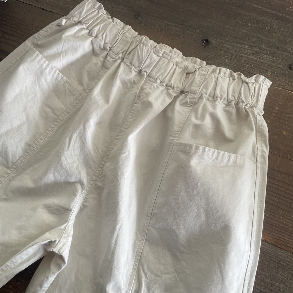 【Men's】BIG MIKE | ビッグマイク Chambray Easy Pants - NATURAL