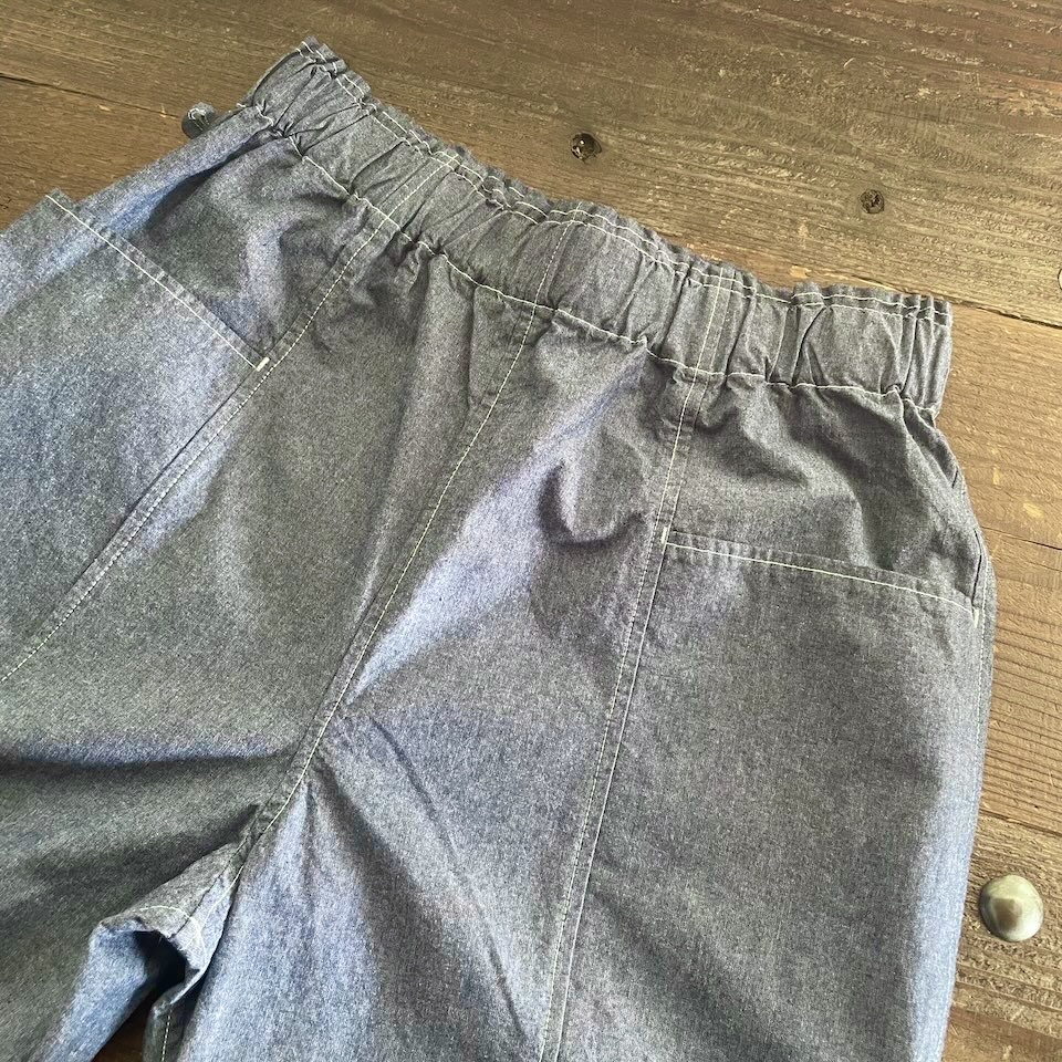 【Men's】BIG MIKE | ビッグマイク Chambray Easy Pants - D.INDIGO