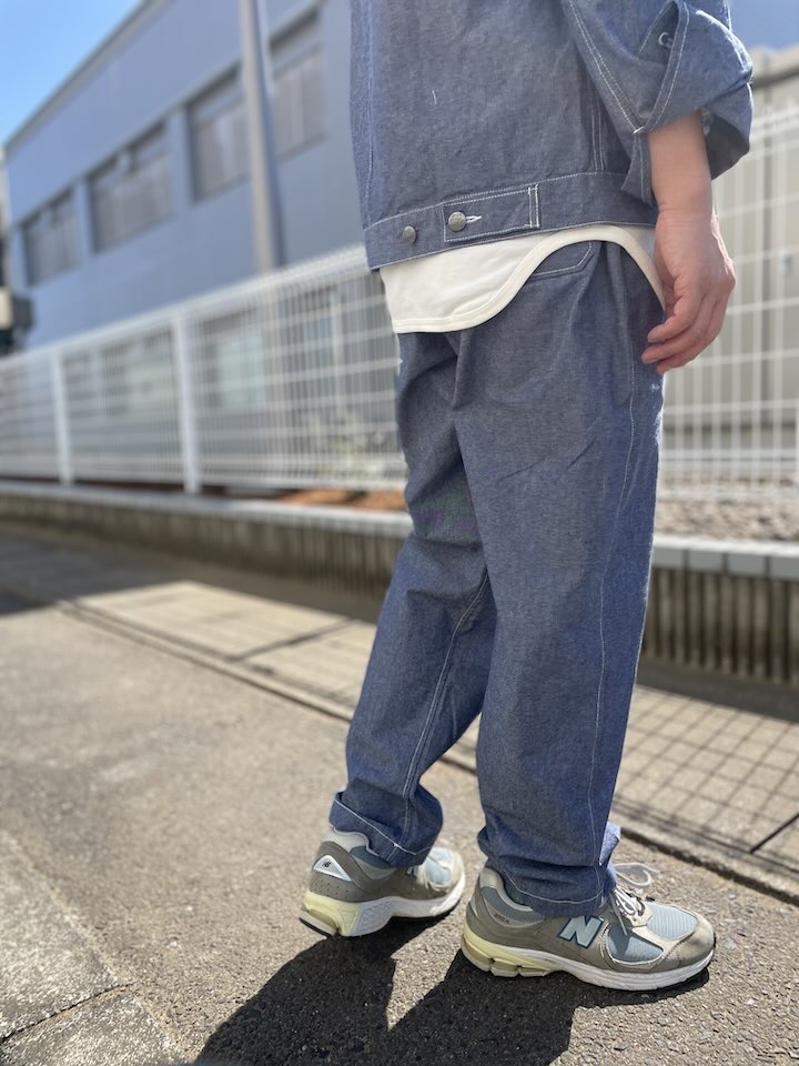 【Men's】BIG MIKE | ビッグマイク Chambray Short Jacket - D.INDIGO - 画像 (9)