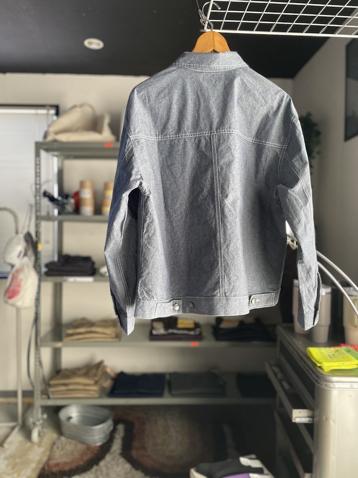 【Men's】BIG MIKE | ビッグマイク Chambray Short Jacket - D.INDIGO - 画像 (18)