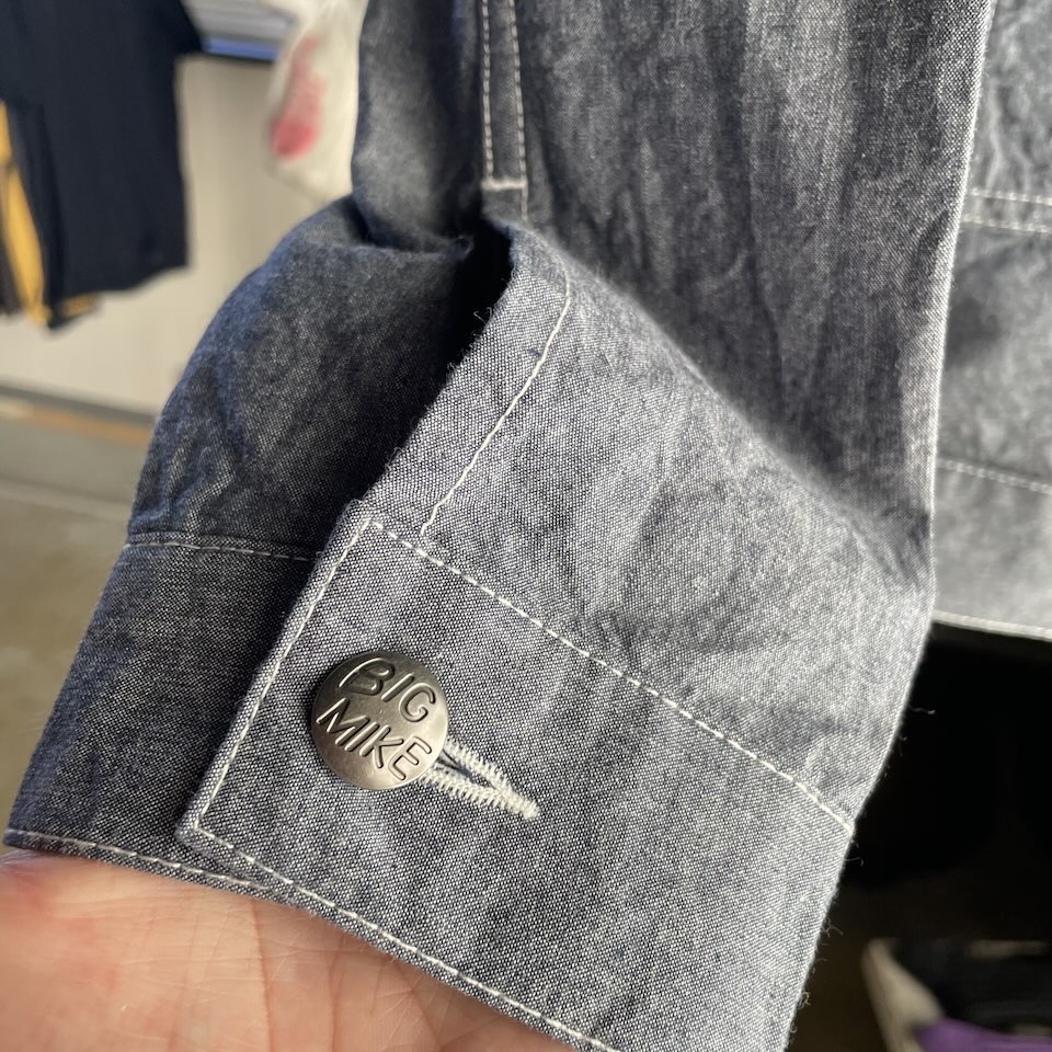 【Men's】BIG MIKE | ビッグマイク Chambray Short Jacket - D.INDIGO - 画像 (13)