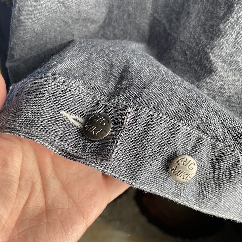 【Men's】BIG MIKE | ビッグマイク Chambray Short Jacket - D.INDIGO - 画像 (16)