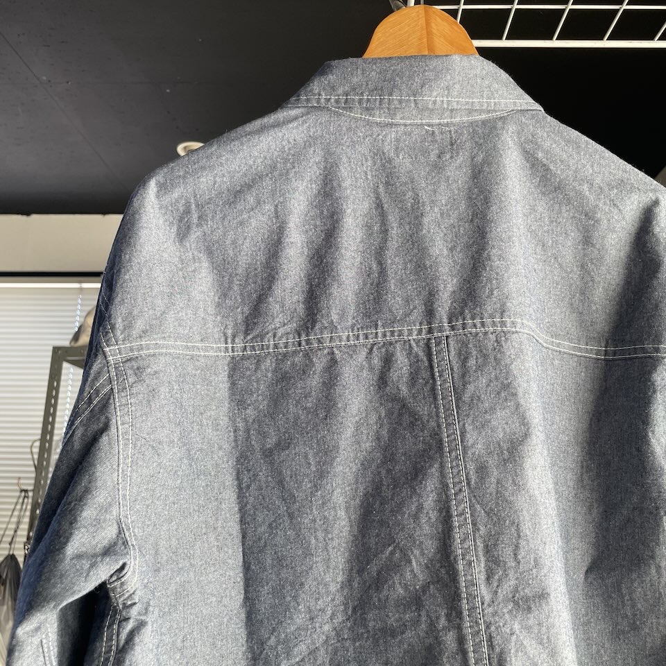 【Men's】BIG MIKE | ビッグマイク Chambray Short Jacket - D.INDIGO - 画像 (17)