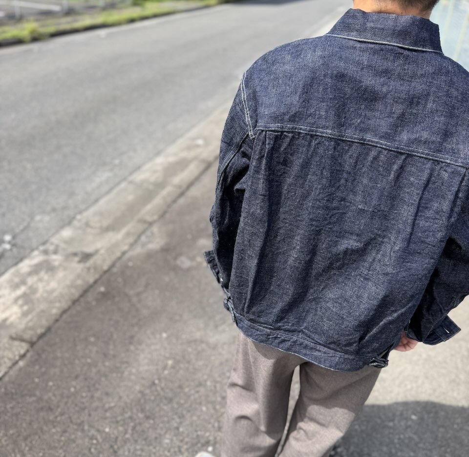 【Men's】*A VONTADE | アボンタージ Coal Mine Blouse - INDIGO "One Wash" - 画像 (5)