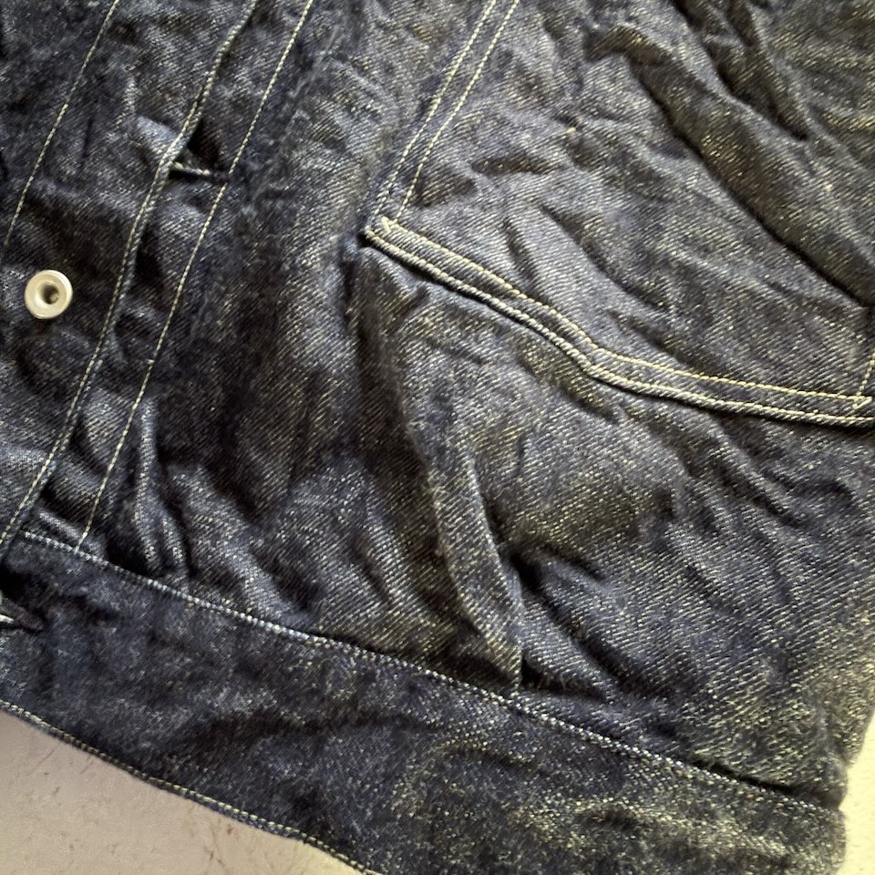 【Men's】*A VONTADE | アボンタージ Coal Mine Blouse - INDIGO "One Wash" - 画像 (15)