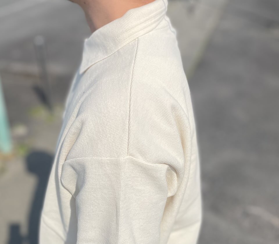【Men's】*A VONTADE | アボンタージ Surfknit Polo - IVORY - 画像 (5)