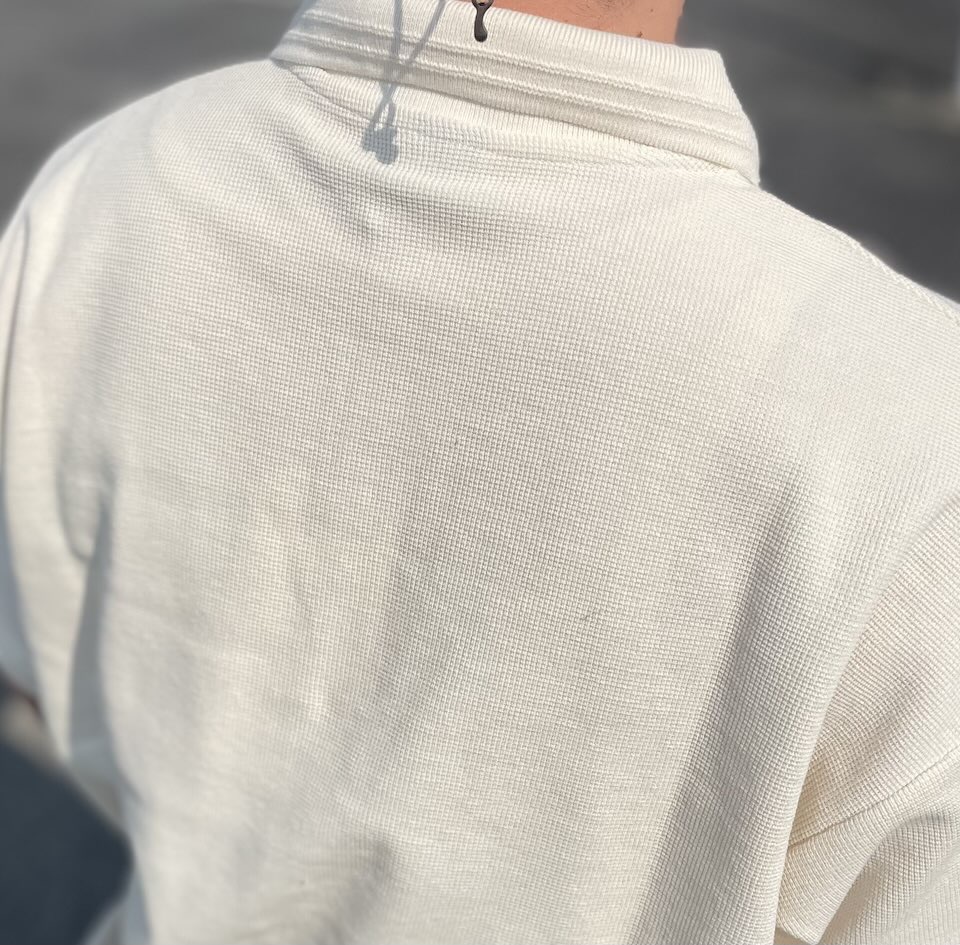 【Men's】*A VONTADE | アボンタージ Surfknit Polo - IVORY - 画像 (7)