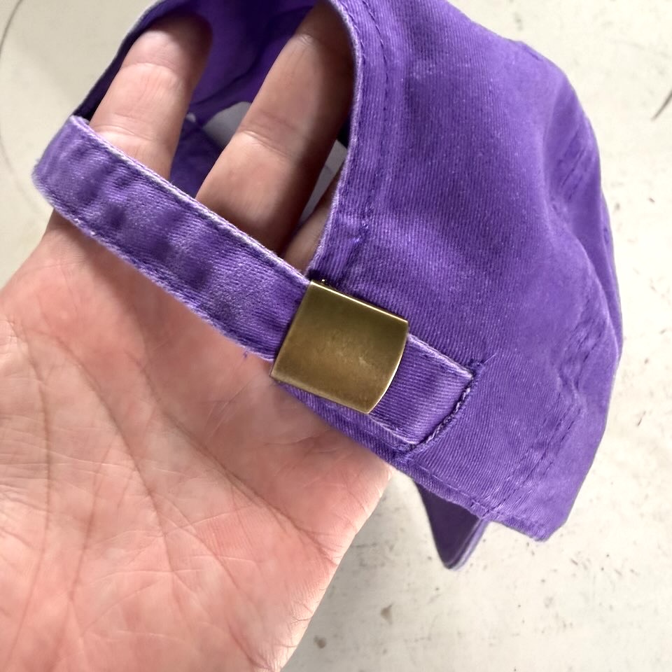 【Unisex】SOUTH2 WEST8 | サウスツーウエストエイト Strap Back Cap "FESTINA LENTE"- PURPLE - 画像 (5)