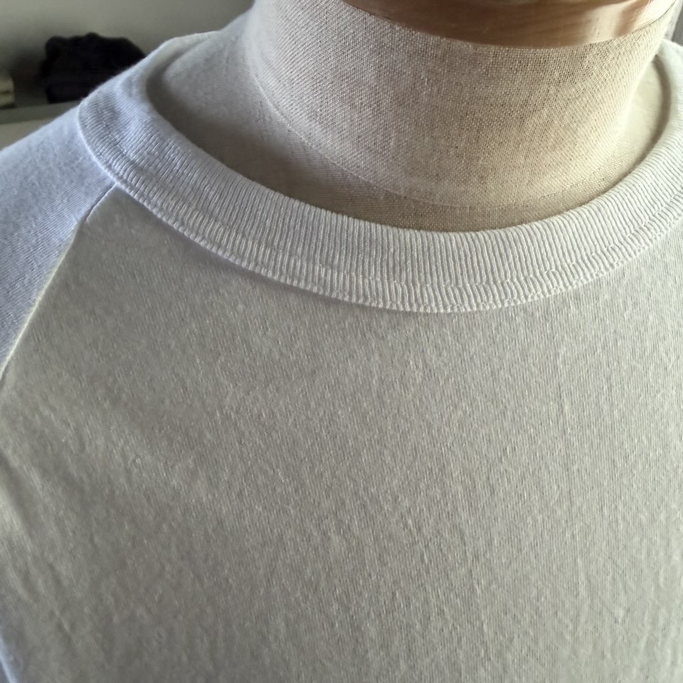 【Unisex】WALLA WALLA SPORT | ワラワラスポーツ 3/4 Baseball Tee - WHITE - 画像 (7)