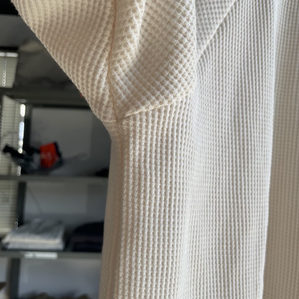 【Men's】BIG MIKE | ビッグマイク Thermal Sunglasses Slit Baseball Tee - NATURAL - 画像 (11)