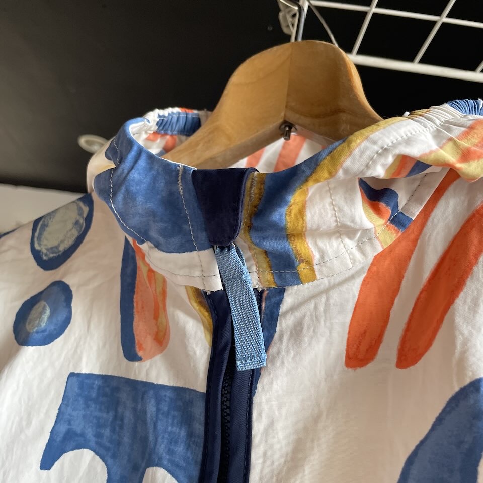 【Ladies】patagonia | パタゴニア Kid's Baggies Jacket - SARDINES : NATURAL - 画像 (10)