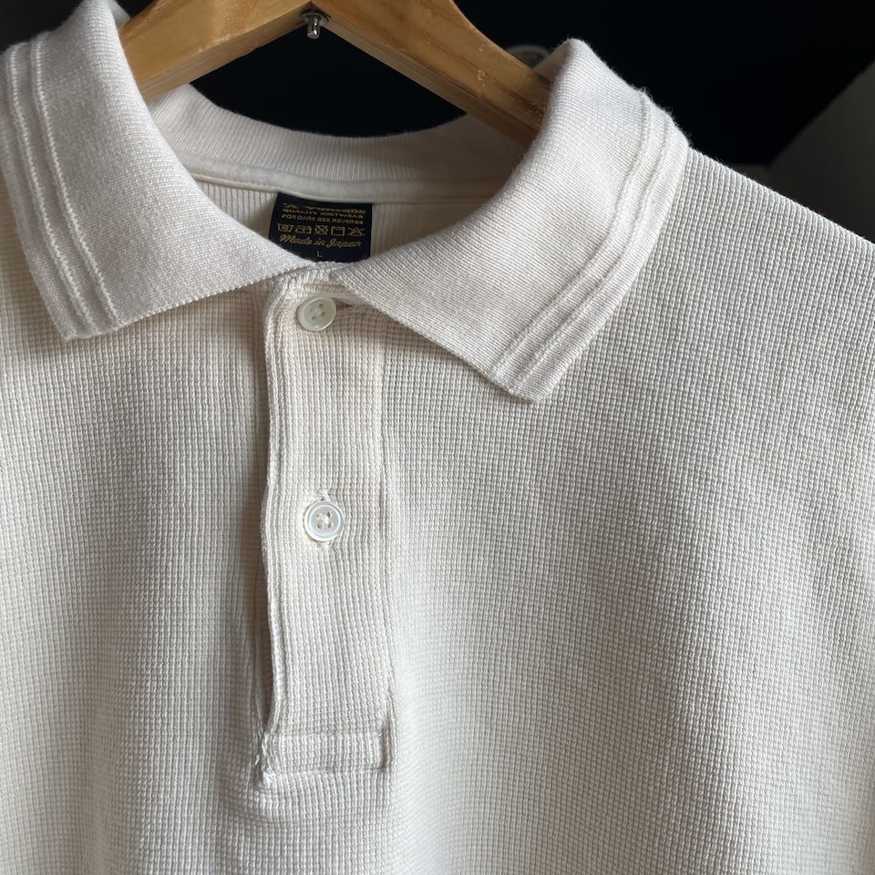 【Men's】*A VONTADE | アボンタージ Surfknit Polo - IVORY - 画像 (10)