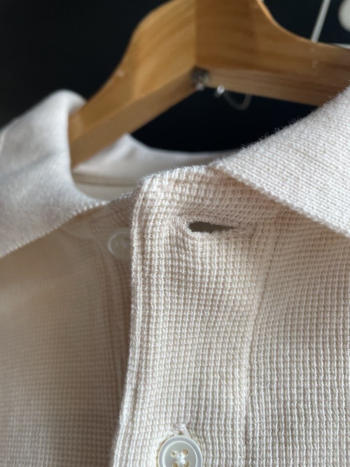 【Men's】*A VONTADE | アボンタージ Surfknit Polo - IVORY - 画像 (11)