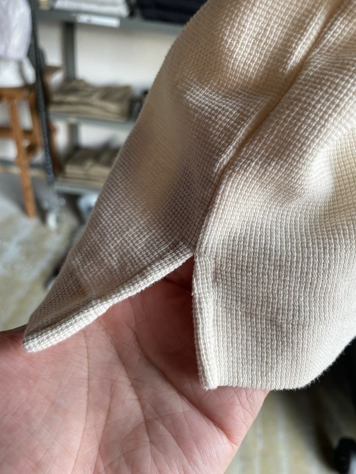 【Men's】*A VONTADE | アボンタージ Surfknit Polo - IVORY - 画像 (16)