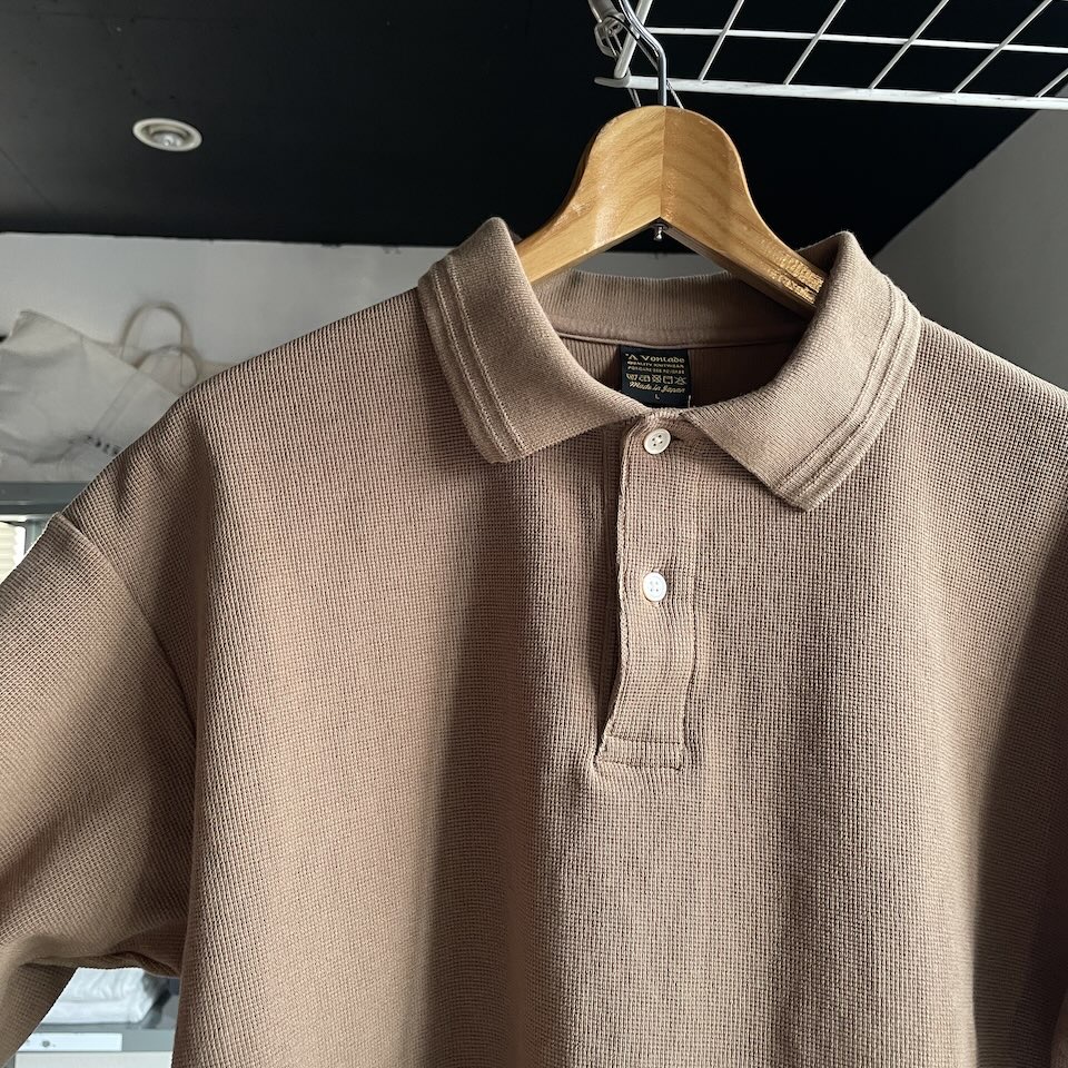 【Men's】*A VONTADE | アボンタージ Surfknit Polo - COYOTE - 画像 (9)