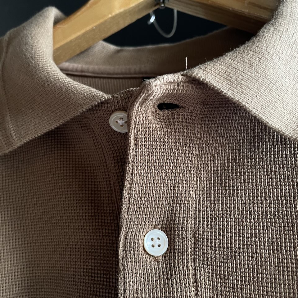 【Men's】*A VONTADE | アボンタージ Surfknit Polo - COYOTE - 画像 (10)