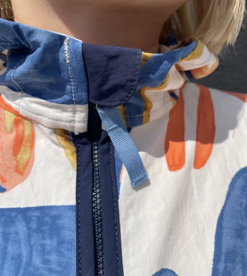 【Ladies】patagonia | パタゴニア Kid's Baggies Jacket - SARDINES : NATURAL - 画像 (3)