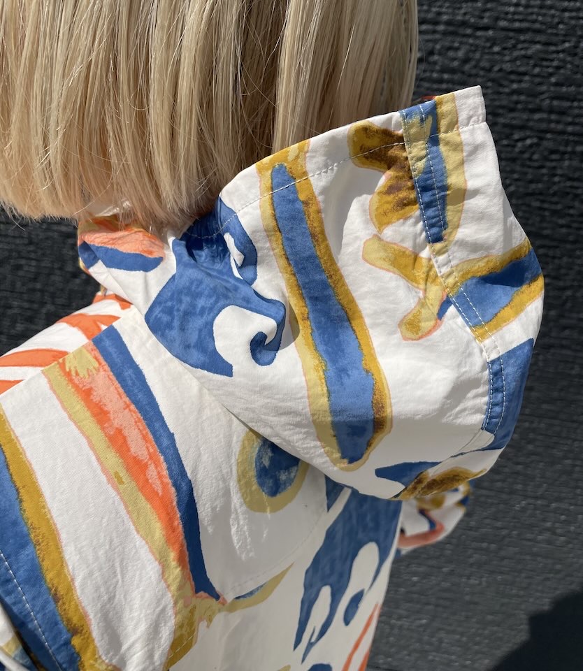 【Ladies】patagonia | パタゴニア Kid's Baggies Jacket - SARDINES : NATURAL - 画像 (6)